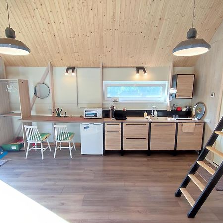 Modern Sauna Cabin In Horse Ranch Liyeplauke المظهر الخارجي الصورة