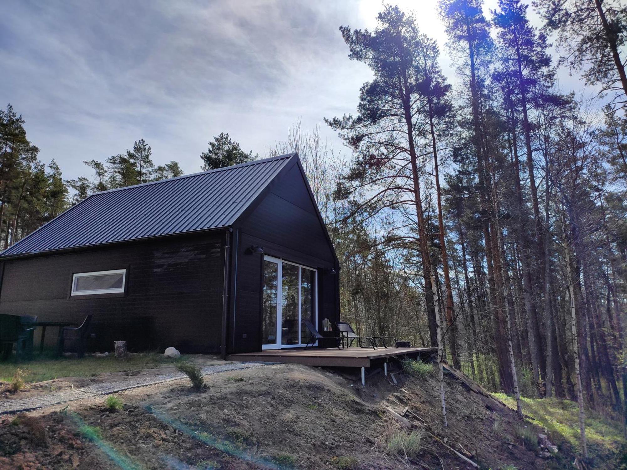Modern Sauna Cabin In Horse Ranch Liyeplauke المظهر الخارجي الصورة