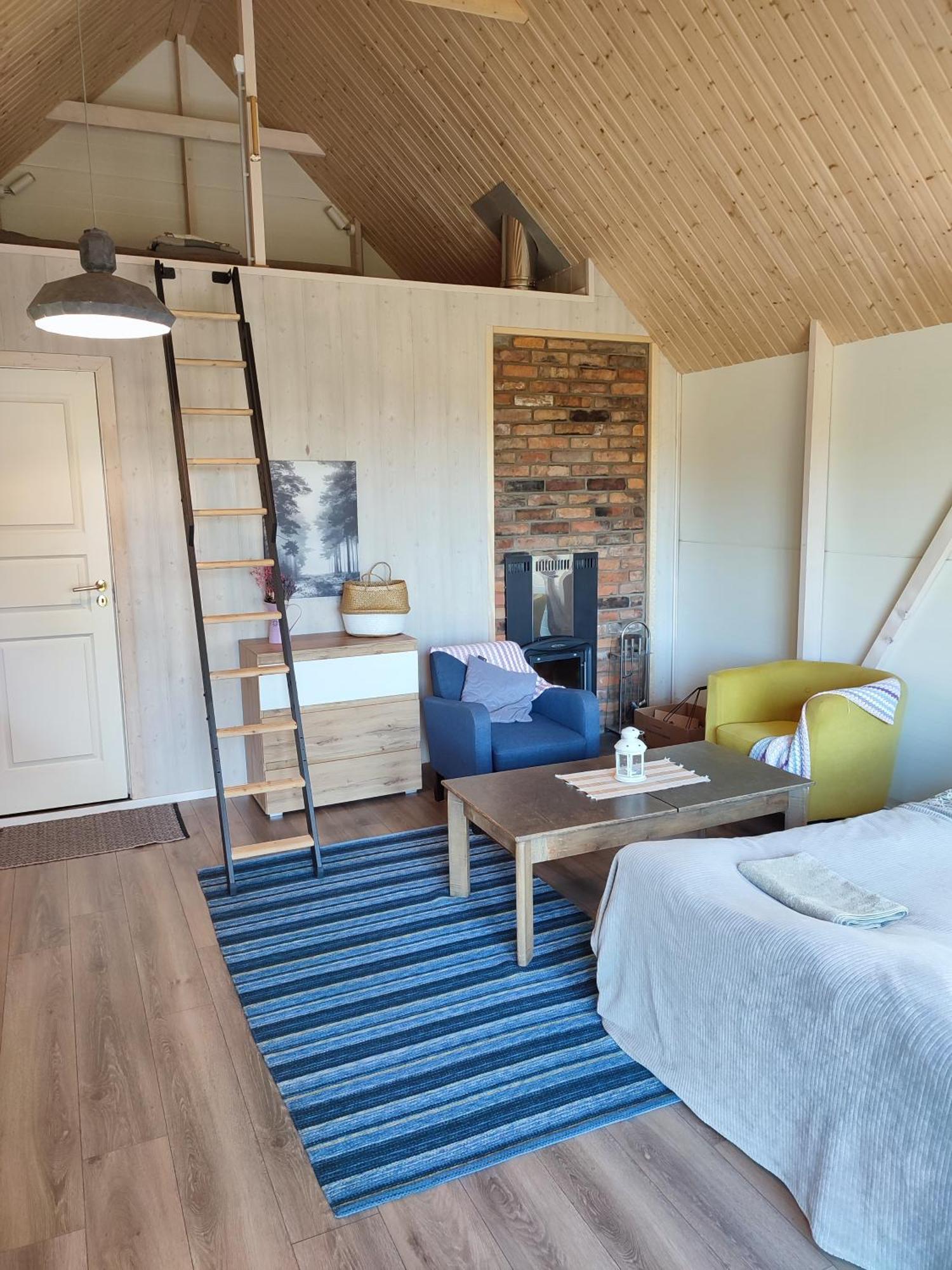 Modern Sauna Cabin In Horse Ranch Liyeplauke المظهر الخارجي الصورة