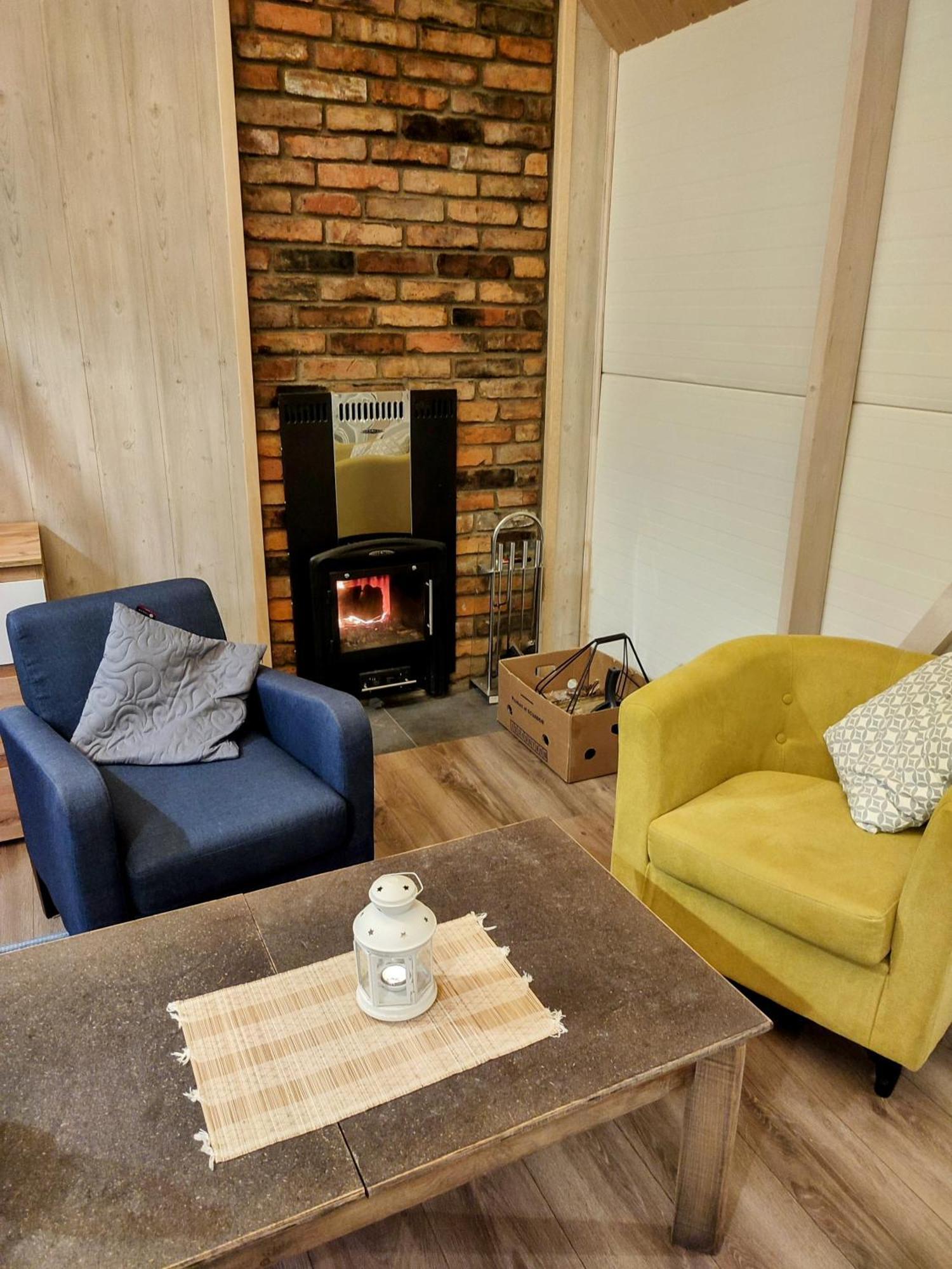 Modern Sauna Cabin In Horse Ranch Liyeplauke المظهر الخارجي الصورة