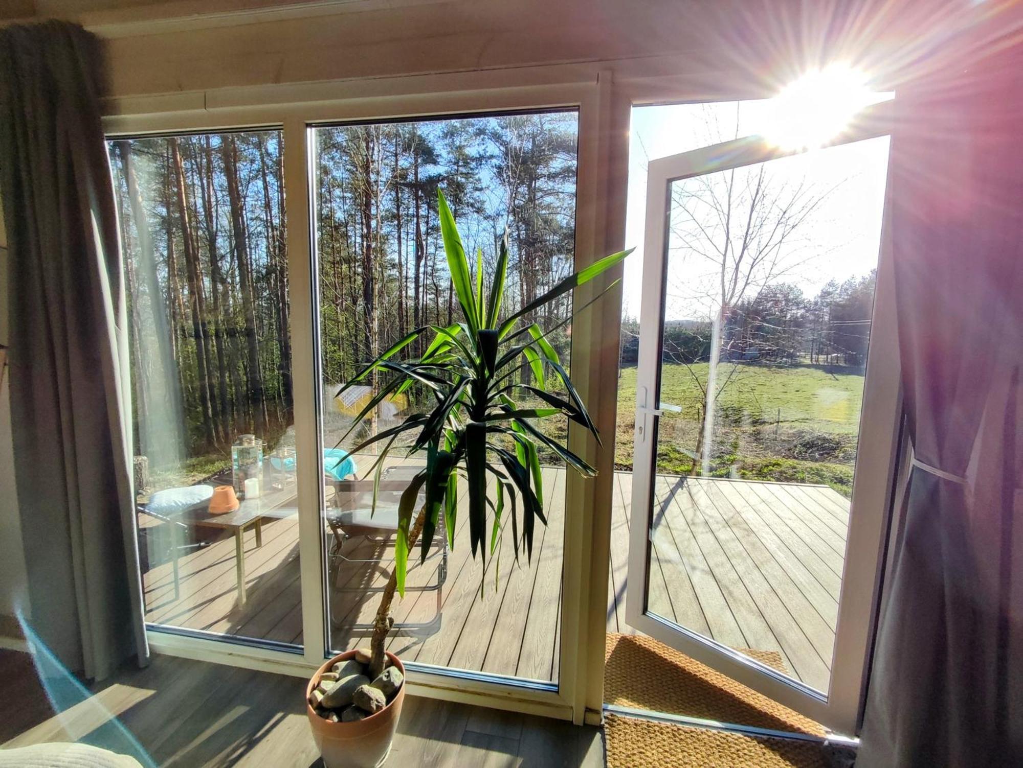 Modern Sauna Cabin In Horse Ranch Liyeplauke المظهر الخارجي الصورة