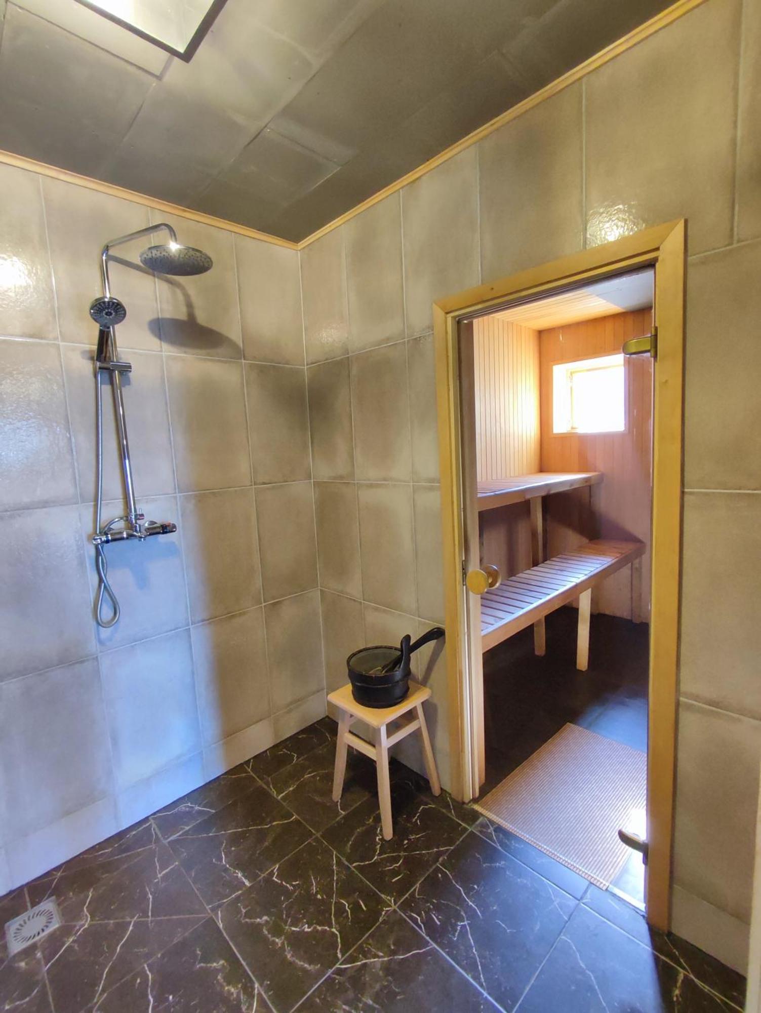 Modern Sauna Cabin In Horse Ranch Liyeplauke المظهر الخارجي الصورة