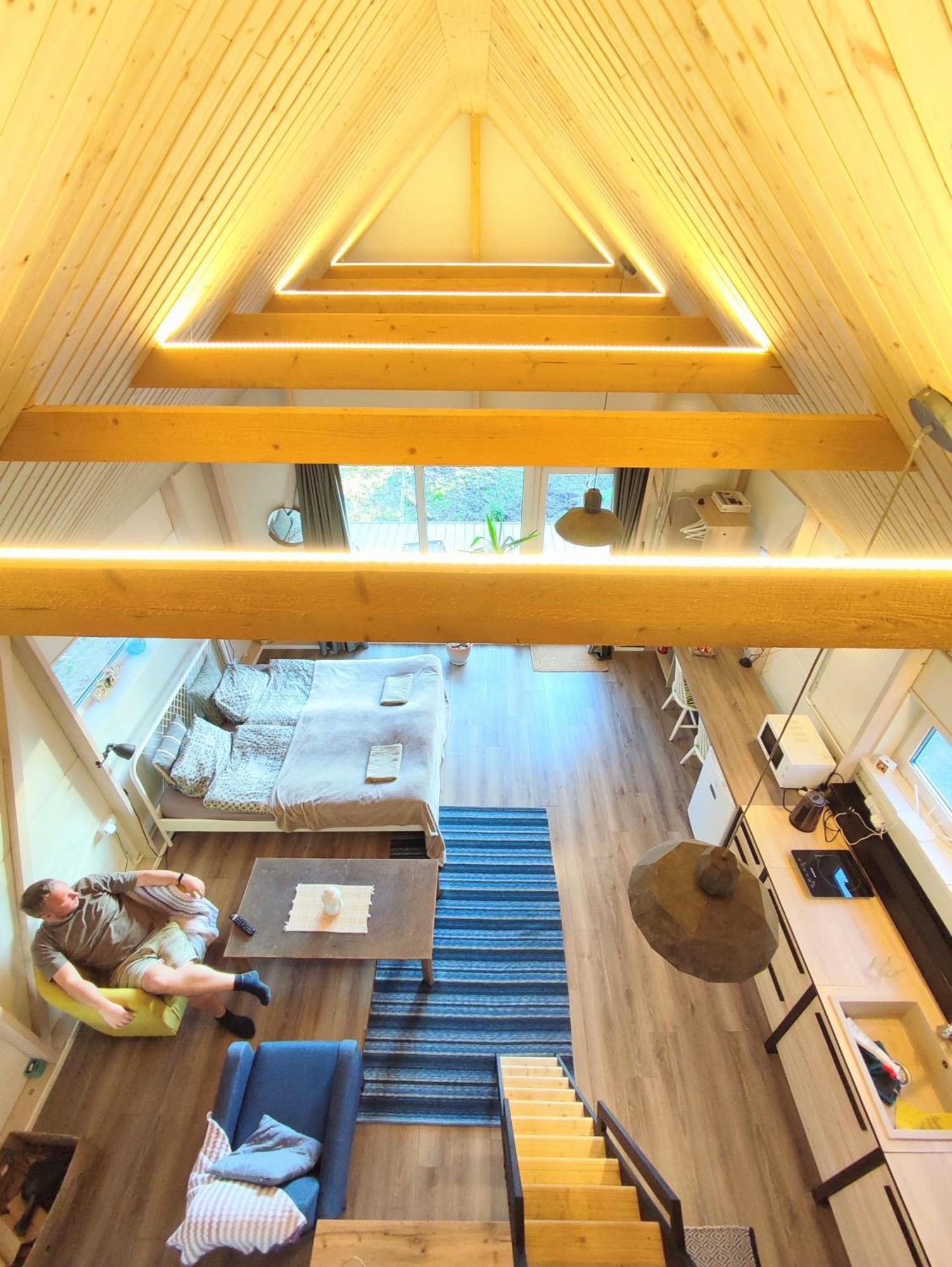 Modern Sauna Cabin In Horse Ranch Liyeplauke المظهر الخارجي الصورة