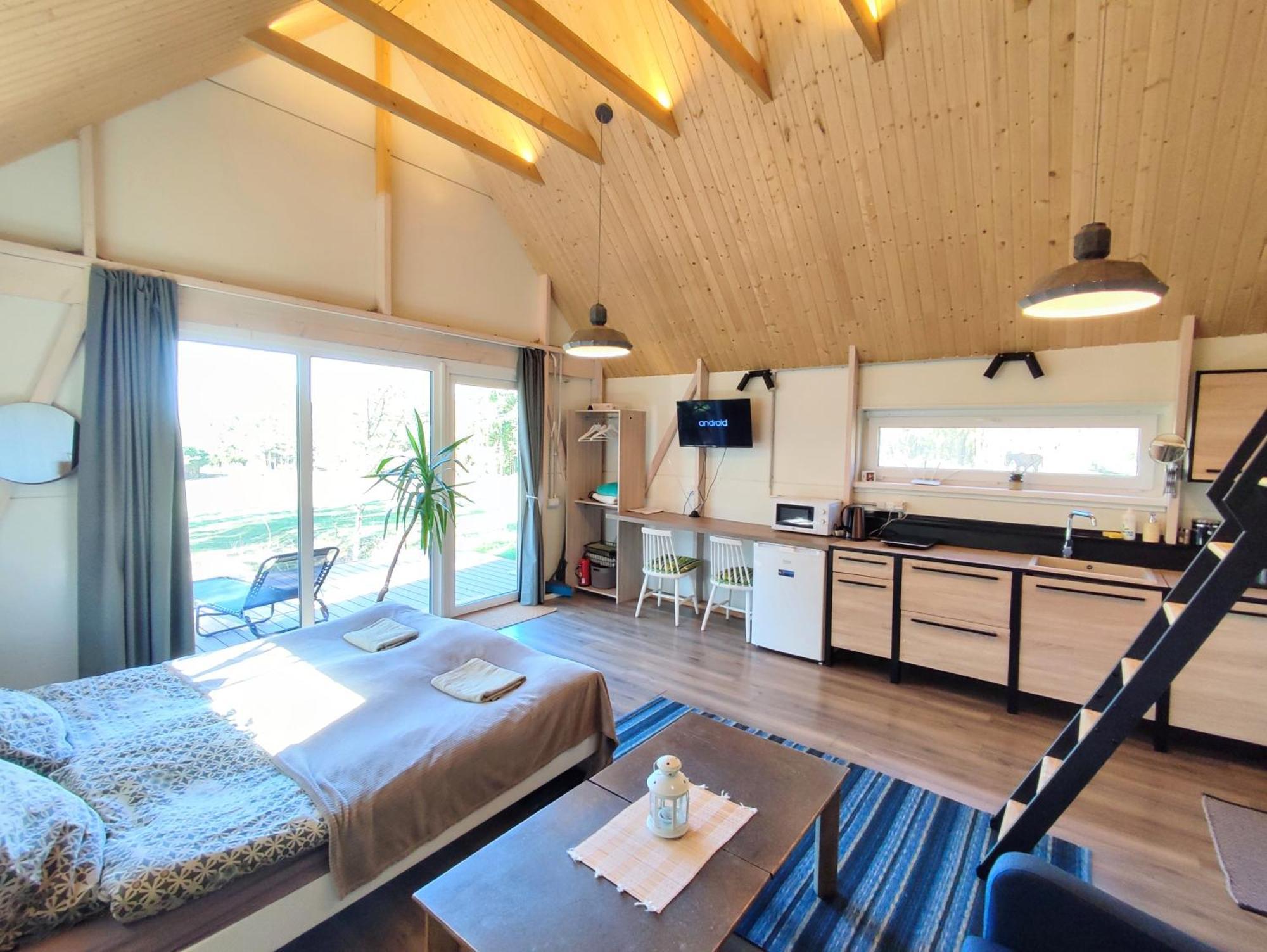 Modern Sauna Cabin In Horse Ranch Liyeplauke المظهر الخارجي الصورة
